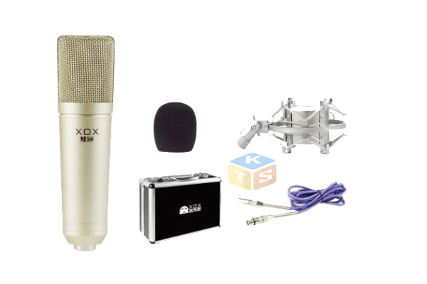 mic thu âm live stream cao cấp xox m50